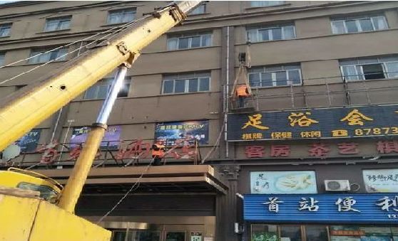 龙岩安装较高的门店招牌有什么好的方法？